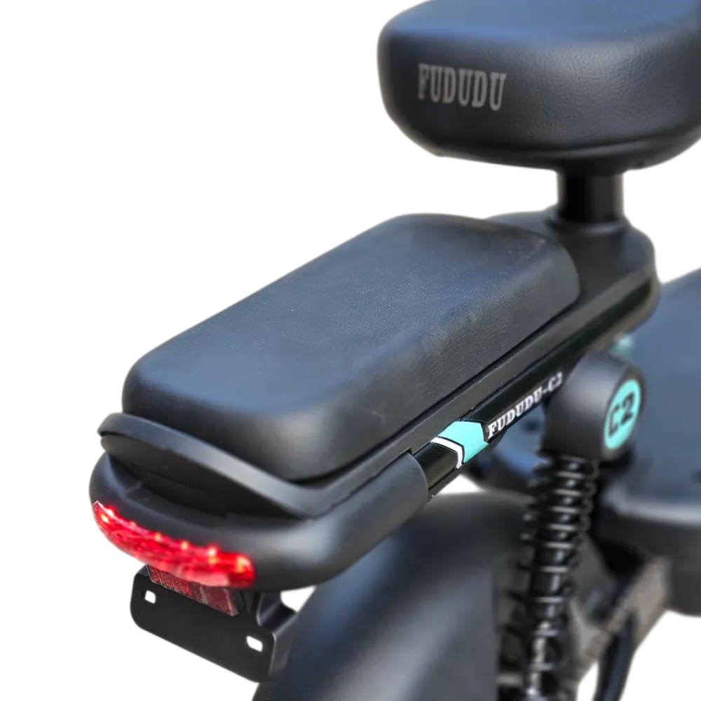 Электроскутер FUDUDU C2 голубой 10