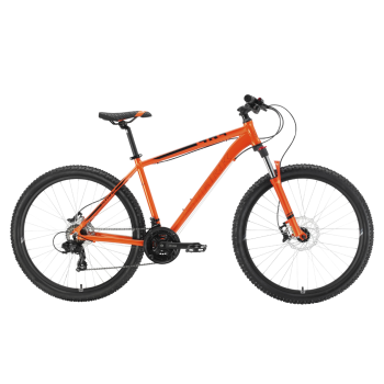 Велосипед Stark'22 Hunter 27.2 HD оранжевый/черный 16"